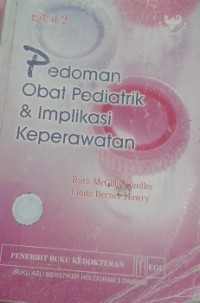 Pedoman Obat Pediatrik & Implikasi Keperawatan