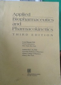 Applied Biopharmaceutics and Pharmacokinetics