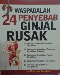 Waspadalah 24 Penyebab Ginjal Rusak