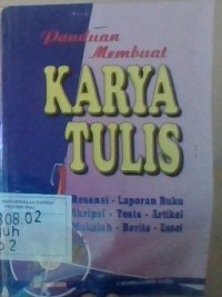 Panduan Membuat Karya Tulis